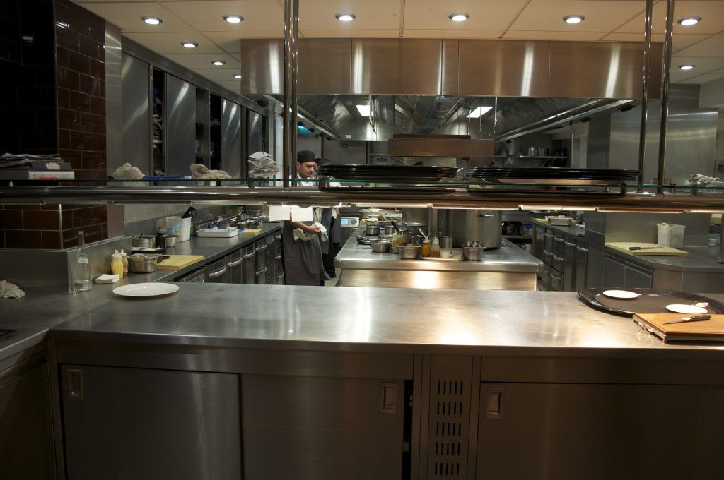 Image of a commercial kitchen